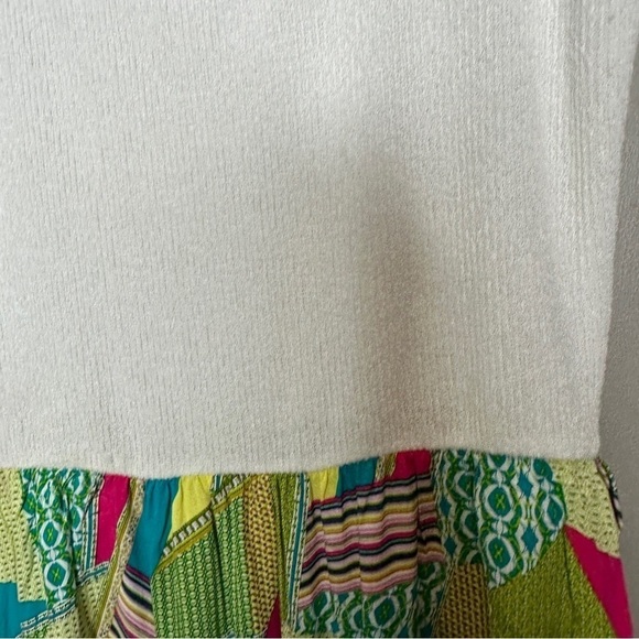 Haptics colorful patchwork wide leg jumpsuit - Picture 3 of 6